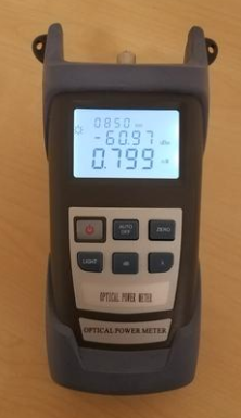 How to test a fiber patch cable using a hand held optical power meter? (video)