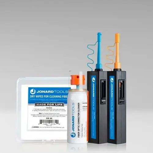 Jonard Tools TK-182 1.25/2.5mm Fiber Connector Cleaning Kit