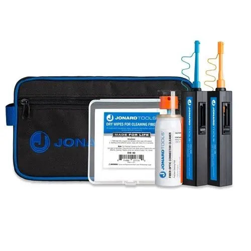 Jonard Tools TK-182 1.25/2.5mm Fiber Connector Cleaning Kit