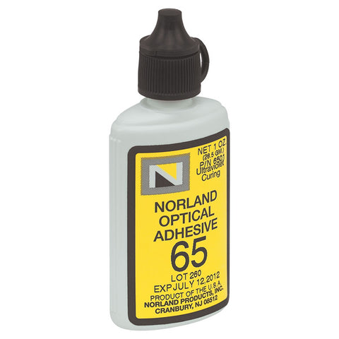 T-NOA65 - Optical Adhesive Suitable For Low Strain Application & Cold Blocking, 1 oz.