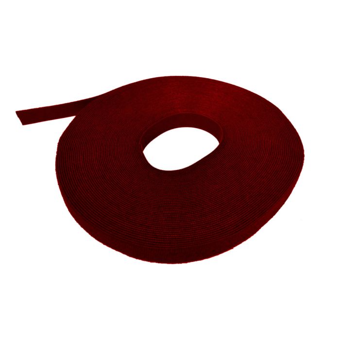 VELCRO® Brand ONE-WRAP® 3/4" x 25 Yard Roll Cranberry