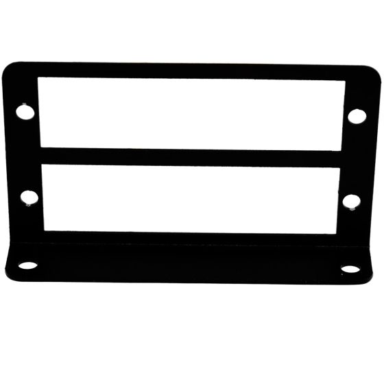 Adapter Plate Bracket, Holds 2 LGX Adapter Plates - Black