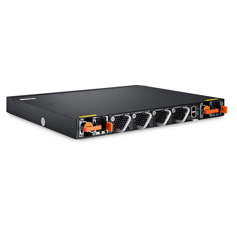 FS-S5860-48SC, 48-Port Ethernet L3 Switch, 48 x 10Gb SFP+, with 8 x 100Gb QSFP28, Support Stacking, Broadcom Chip