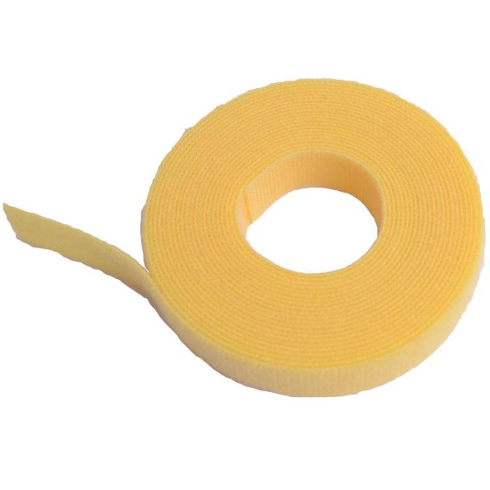 VELCRO® Brand ONE-WRAP® Cable Management Strap 3/4" x 25 Yard Roll (Yellow)