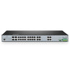 FS-IES5100-24TF, 24-Port Gigabit Ethernet L2+ Managed Industrial Switch, 24 x 10/100/1000BASE-T, with 4 x 1Gb SFP, -40 to 85°C Operating Temperature