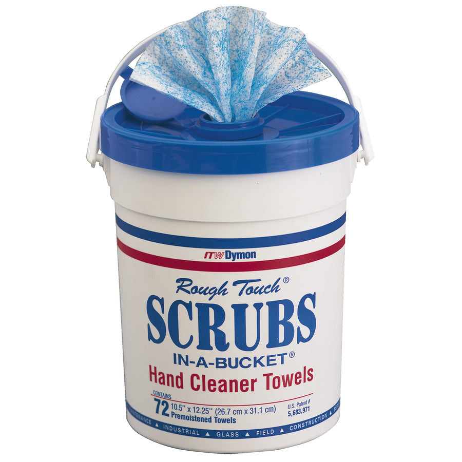 SCRUBS in-a-Bucket Hand Cleaner Towels - 72 Count