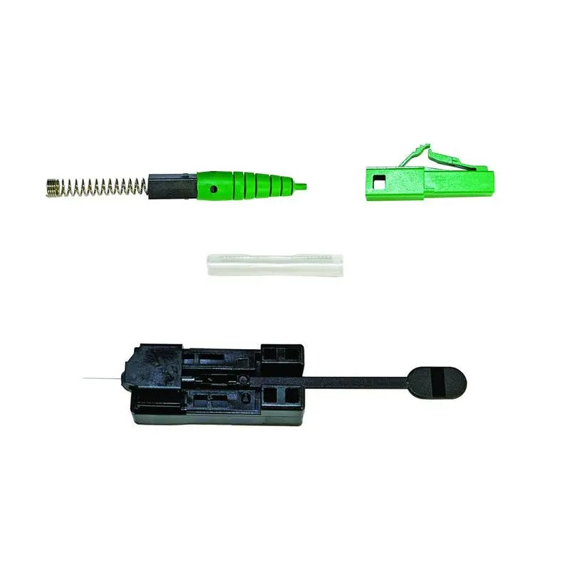 AFL FUSEConnect FUSE2-LC9SMA-6 SM LC/APC Connectors, 900um, Green