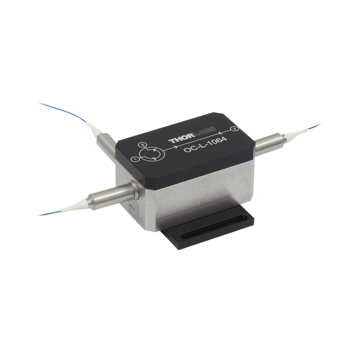 High-Power PM Fiber Optic Circulator, 1053 – 1075 nm, No Connectors