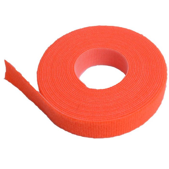 VELCRO® Brand ONE-WRAP® Fiber Optic Strap 3/4" x 25 Yard Roll Orange