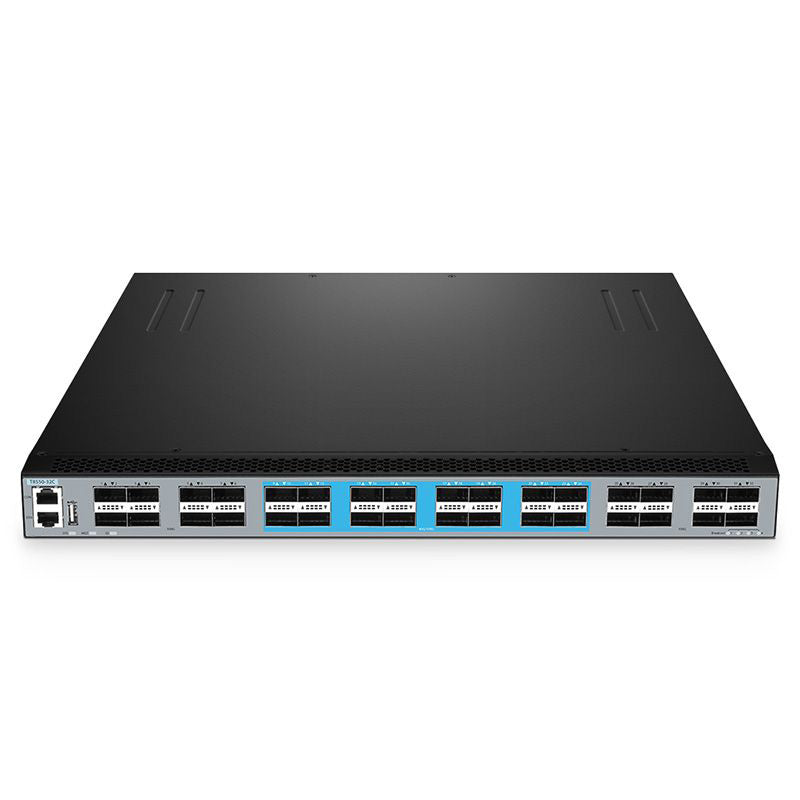 FS-T8550-32C, 32x 100G QSFP28 Ports, Network Packet Broker (NPB), Network Visibility and Monitoring