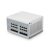 FS-IES5100-16TS, 16-Port Gigabit Ethernet L2+ Managed Industrial Switch, 16 x 10/100/1000BASE-T, with 4 x 1Gb SFP and 4 x 10Gb SFP+, -40 to 75°C Operating Temperature