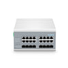 FS-IES5100-16TS, 16-Port Gigabit Ethernet L2+ Managed Industrial Switch, 16 x 10/100/1000BASE-T, with 4 x 1Gb SFP and 4 x 10Gb SFP+, -40 to 75°C Operating Temperature