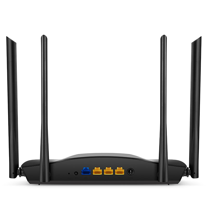 FS-WR-AX1800, Wi-Fi 6 Router, AX1800 Wireless Speed (Up to 1.8 Gbps), with 1.5 GHz Quad-Core CPU, Supporting Dual Band, OFDMA, MU-MIMO, Parental Controls, BBS Coloring