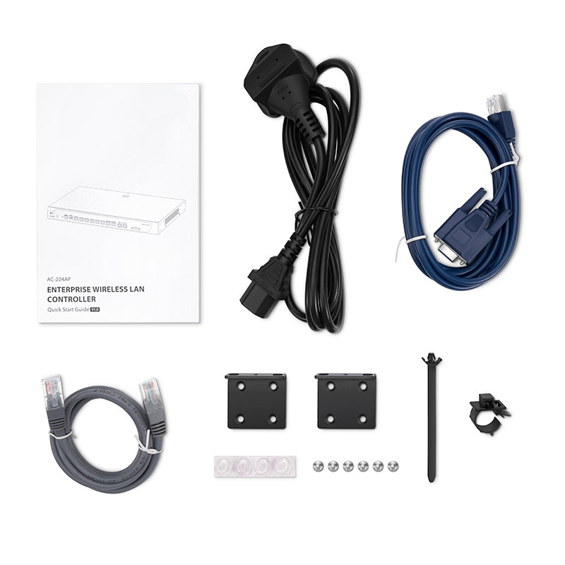FS-AC-224AP, 802.11ax Wireless LAN Controller with 6 Gigabit Ethernet Ports, Seamless Wi-Fi Roaming, Manage up to 224 Wi-Fi 6 APs