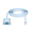 7ft (2m) RJ45 (Male) to DB9 (Female) Console Cable, Blue