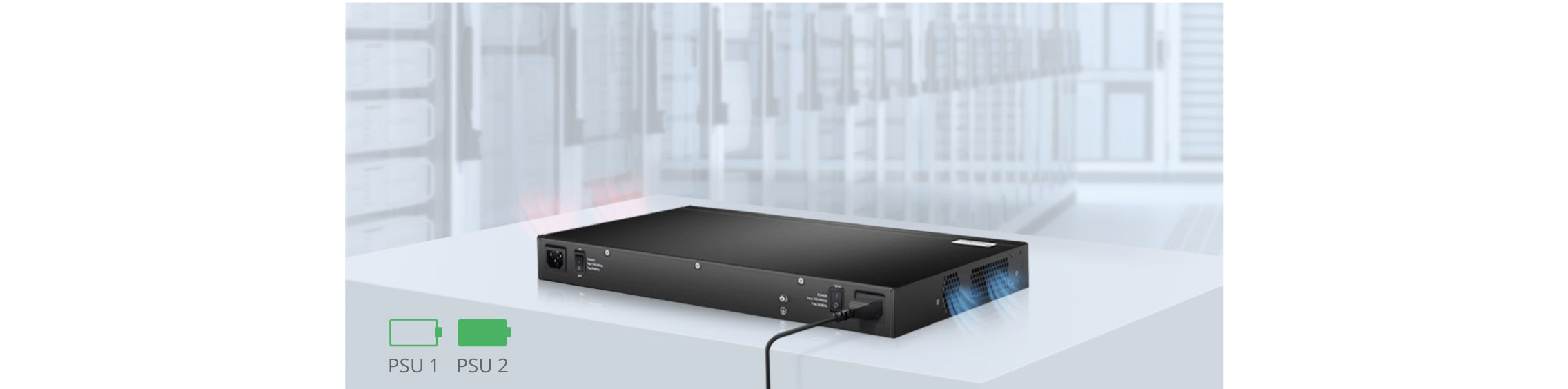 FS-S3900-48T6S-R, 48-Port Gigabit Ethernet L2+ Switch, 48 x Gigabit RJ45, with 6 x 10Gb SFP+ Uplinks, Stackable Switch