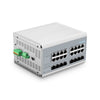FS-IES5100-16TS, 16-Port Gigabit Ethernet L2+ Managed Industrial Switch, 16 x 10/100/1000BASE-T, with 4 x 1Gb SFP and 4 x 10Gb SFP+, -40 to 75°C Operating Temperature