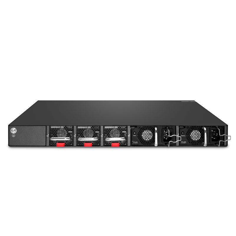 FS-S5860-24XMG, 24-Port Ethernet L3 Switch, 24 x 10GBASE-T/Multi-Gigabit Ports, 4 x 10Gb SFP+, with 4 x 25Gb SFP28 Uplinks, Support Stacking, Broadcom Chip