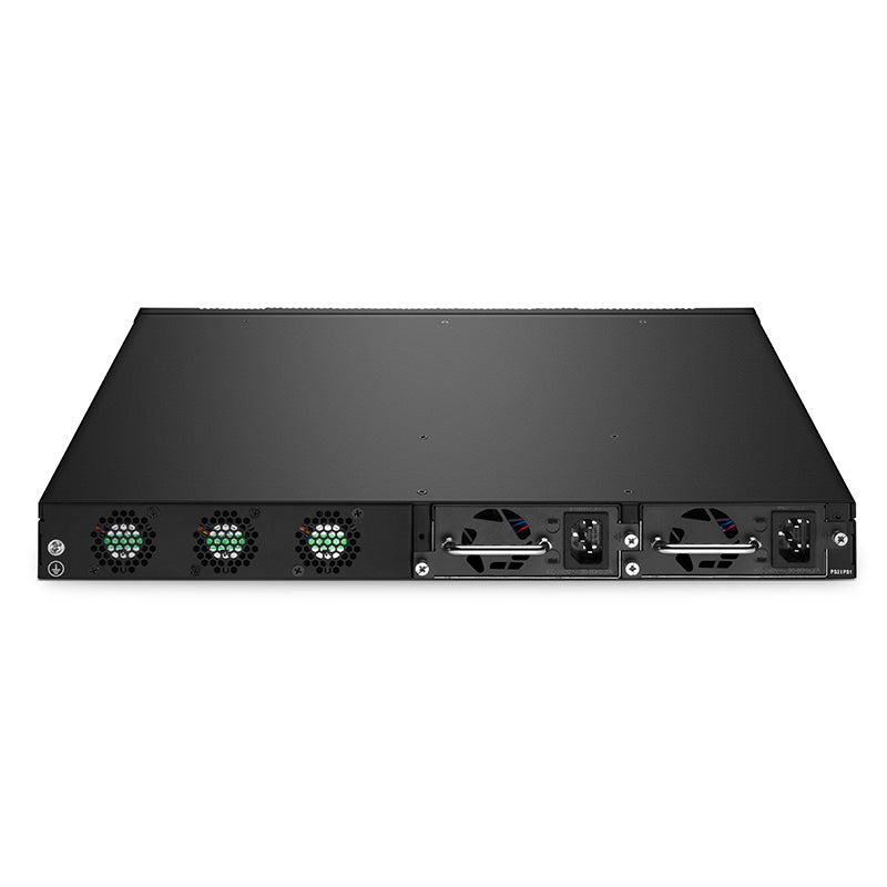 FS-S5850-16T16BS2Q, 16-Port Gigabit Ethernet L3 Switch, 16 x Gigabit RJ45, with 8 x 10Gb SFP+, 8 x 25Gb SFP28 and 2 x 40Gb QSFP+, Support MLAG