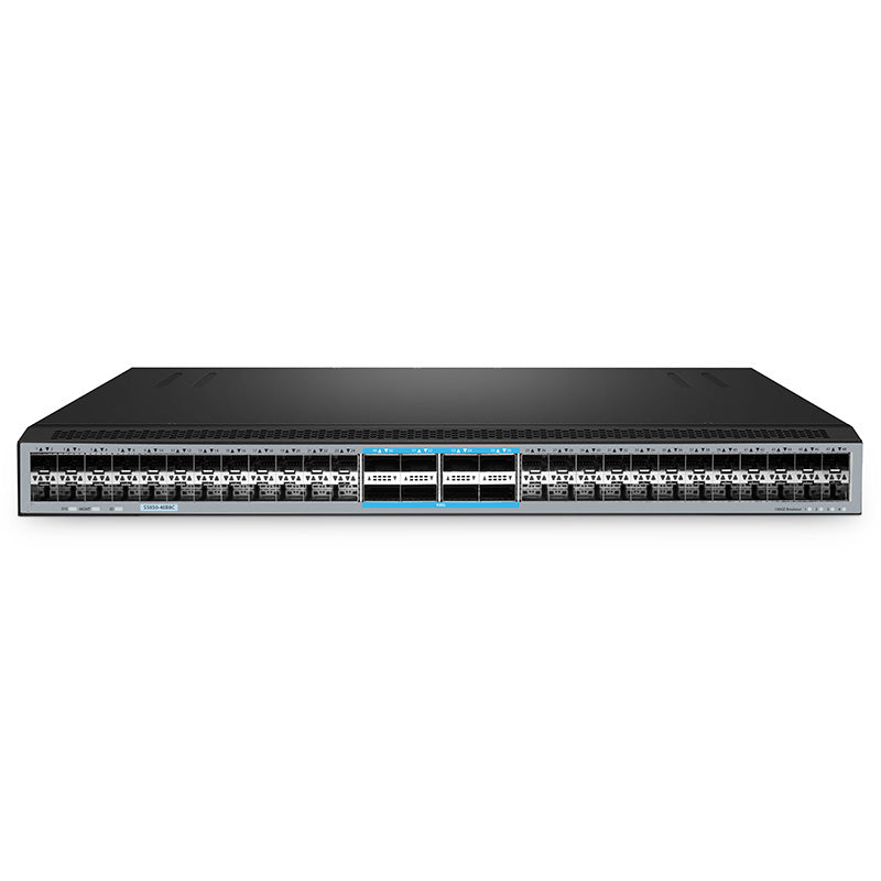 FS-S5850-48B8C, 48-Port Ethernet L3 Switch, 48 x 25Gb SFP28, with 8 x 100Gb QSFP28, Support MPLS&MLAG