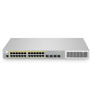 S3410L-24TF-P, 24-Port Ethernet L2+ PoE+ Switch, 24 x PoE+ Ports @370W, with 4 x 1Gb SFP Uplinks, PicOS®, Support MLAG, Broadcom Chip