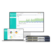 S3410-24TS-P, 24-Port Gigabit Ethernet L2+ PoE+ Switch, 24 x PoE+ Ports @740W, with 2 x 10Gb SFP+ Uplinks and 2 x Combo SFP Ports, PicOS®, Support MLAG, Broadcom Chip