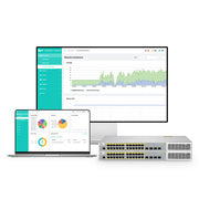 S3410L-24TF-P, 24-Port Ethernet L2+ PoE+ Switch, 24 x PoE+ Ports @370W, with 4 x 1Gb SFP Uplinks, PicOS®, Support MLAG, Broadcom Chip