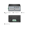 FS-IES3110-16TF, 16-Port Gigabit Ethernet L2 Managed Industrial Switch, 16 x 10/100/1000BASE-T, with 2 x 1Gb SFP, -40 to 75°C Operating Temperature