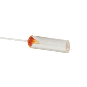 T-SMPF0108 - Pigtailed Ferrule, Ø1.8 mm, 8°, AR Coated: 830 nm