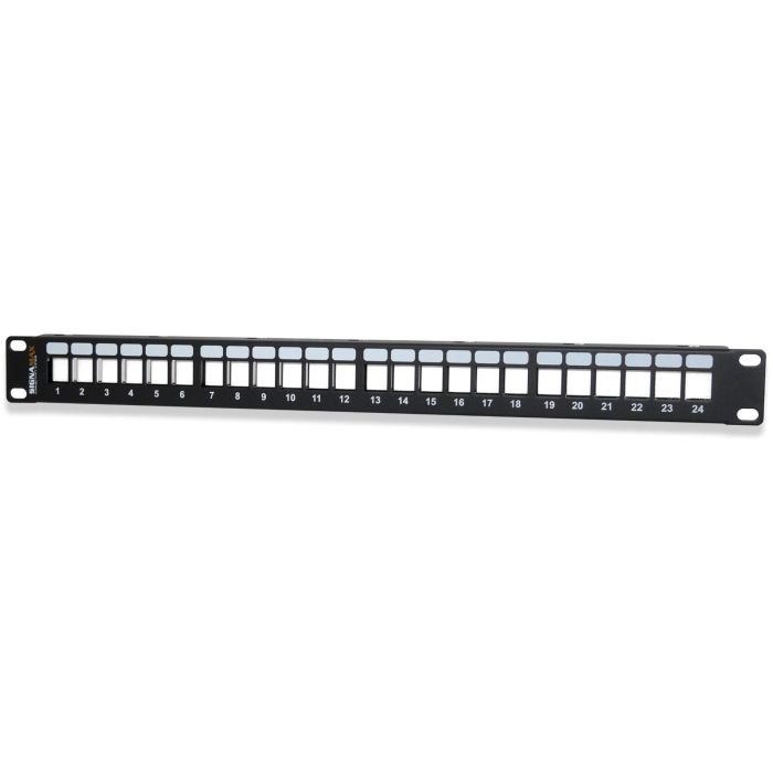 Signamax 24-Port Cat5e Field-Configurable Patch Panel