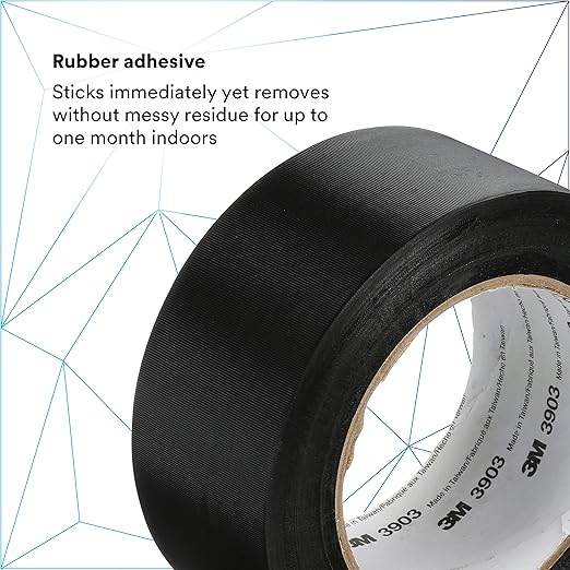 3M Duct Tape Color Black - 2"x50yds