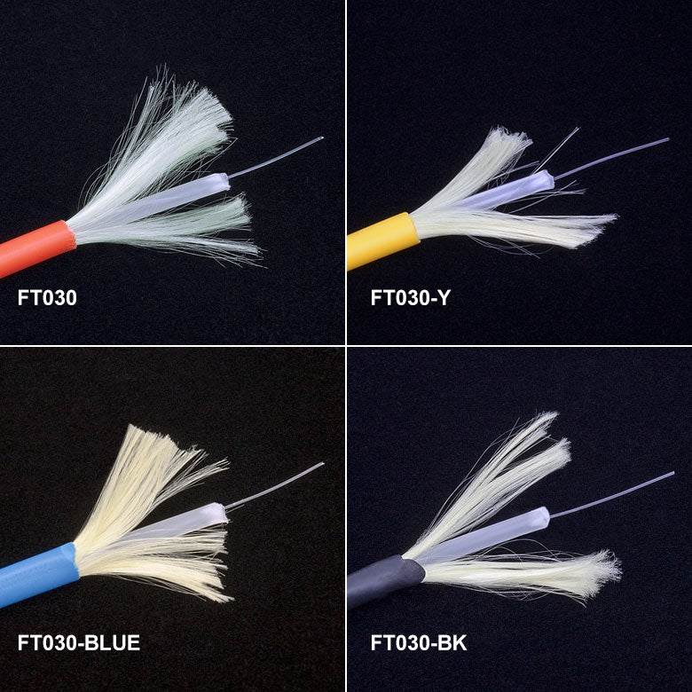 T-FT030 - Orange Reinforced Ø3 mm Furcation Tubing, Unit Price Per Meter