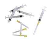 Empty Syringe 10ml with 0.9mm Needle (pack of 100)