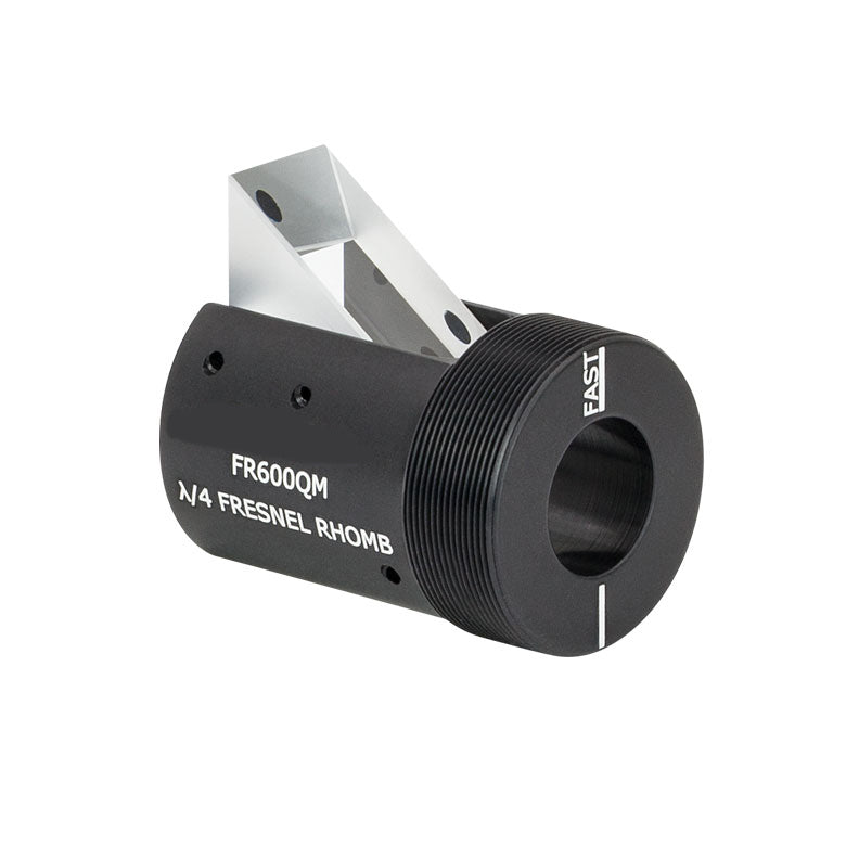 T-FR600QM - Mounted Quarter-Wave Fresnel Rhomb Retarder