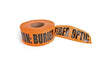 Non-Detectable Buried Fiber Optic Cable Marker Tape - 3" x 1000'