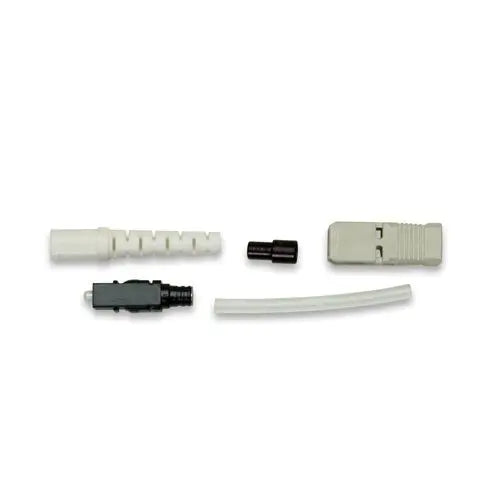 Corning 6300-W SC Multimode Hot Melt Fiber Connector, White