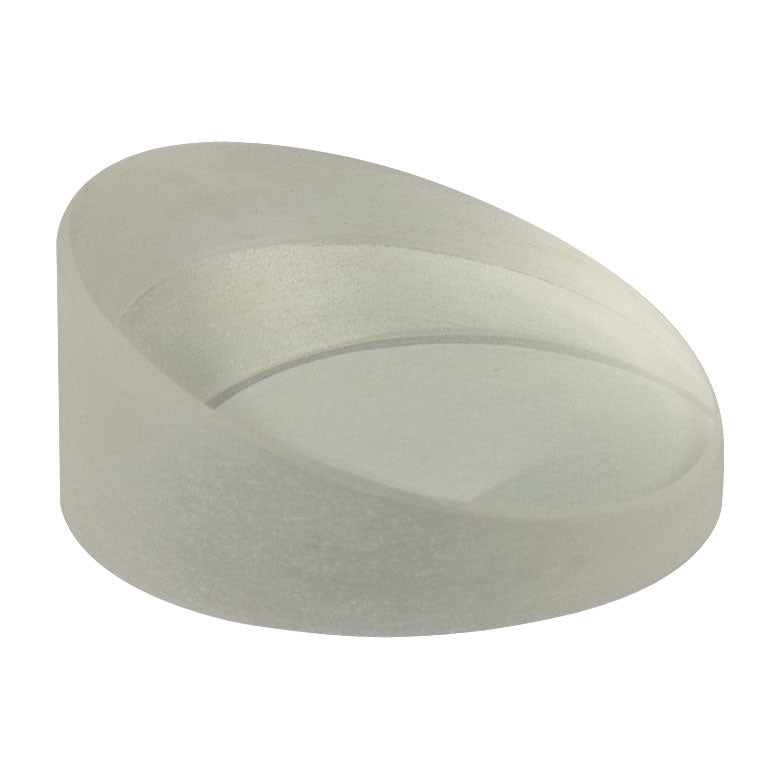 T-PS814-B - Ø1" Round Wedge Prism, 10° Beam Deviation, AR Coating: 650 - 1050 nm