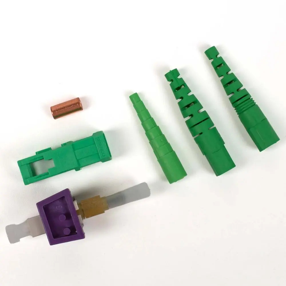 Corning 95-200-44 UniCam SC/APC Connector, Single Mode