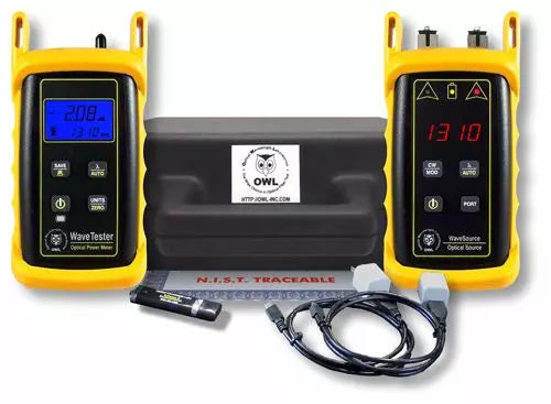 OWL Wavetester/WaveSource Quad MM/SM Test Kit, SC