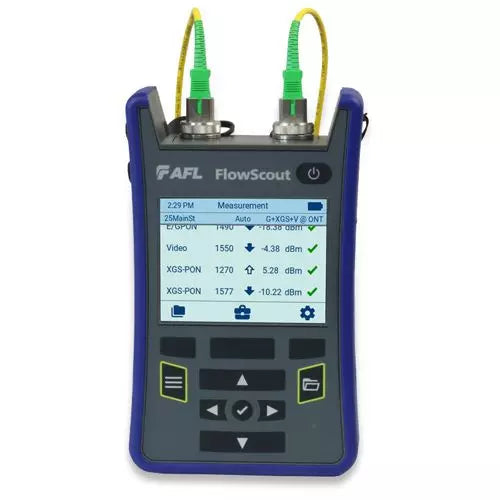 AFL TPPM-XG-0900PR FlowScout PON Power Meter, GPON/XGS-PON/Video