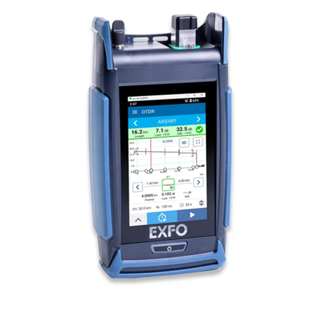 EXFO AXS-120-SM1 Single Mode Access Mini-OTDR, 1310/1550nm, SC/A