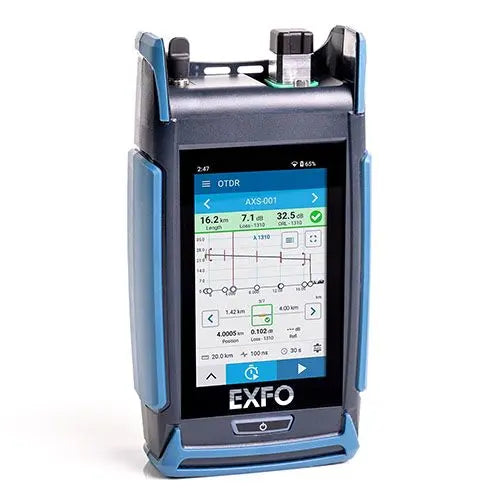 EXFO AXS-130-SM8 Multipulse SM Mini-OTDR, 1310/1550/1650nm, SC/A