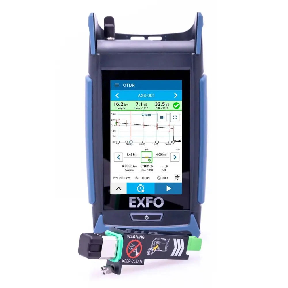EXFO AXS-130-SM8 Multipulse SM Mini-OTDR, 1310/1550/1650nm, SC/A