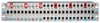 BP20-CH10 - 24 slot 19" rack mountable G.703 Balun Patch panel chassis with 10 installed E1 BNC female Baluns