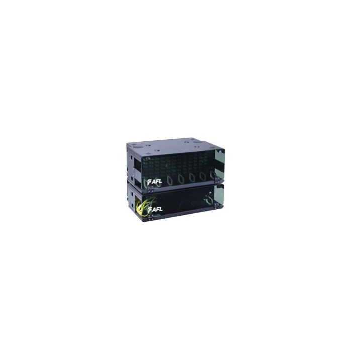 AFL Patch and Splice Bay, 7RU, Holds (12) LGX 170 Panels, Unloaded-Black