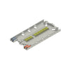 COYOTE® LITE-GRIP® LGSTS72 Long Deep Profile Splice Tray, 72 Splices per Tray, Plastic, Clear