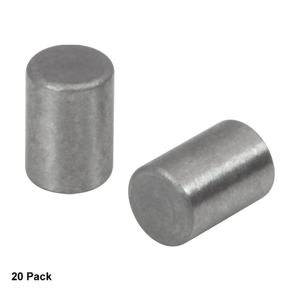 TPD1P1 Ø2 x 3 mm Hardened Dowel Pins, 20 Pack Fosco Connect