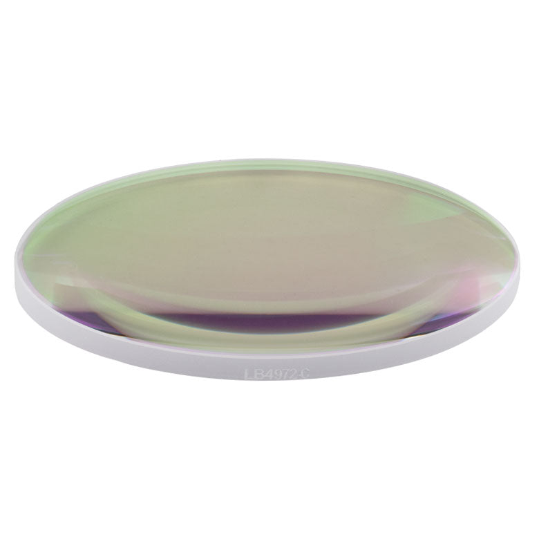 T-LB4972-C - f = 250 mm, Ø2" UV Fused Silica Bi-Convex Lens, AR Coating: 1050 - 1700 nm