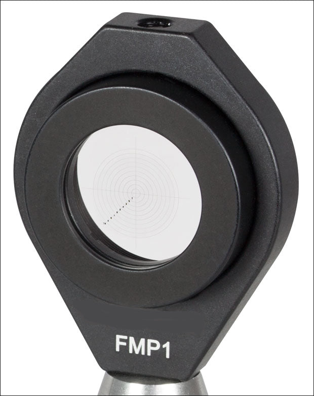 T-R19DS13P - Positive Concentric Circle Reticle, Ø19.0 mm, UVFS