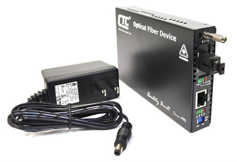 FRM220-E1-T1R-SC20B - T1 and E1 RJ45 to WDM single strand BiDi Tx:1550nm/Rx:1310nm fiber media converter (T1 modem), 20Km